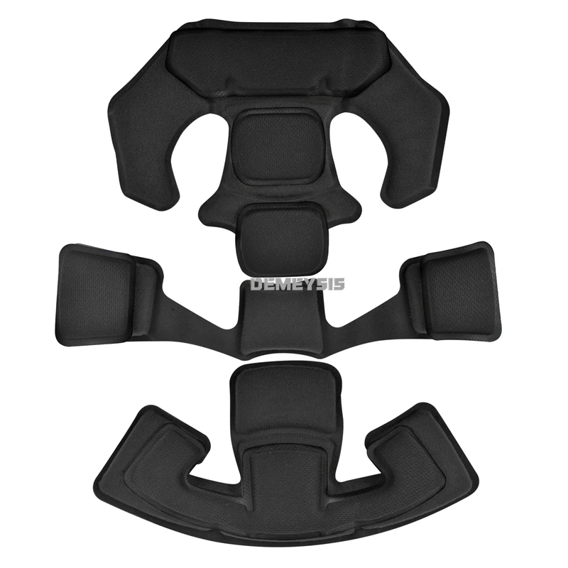Almohadillas interiores para cascos tácticos, forro de casco de espuma viscoelástica suave, protección de repuesto, almohadillas para casco Airsoft para cascos MICH Team Wendy - imagen 5