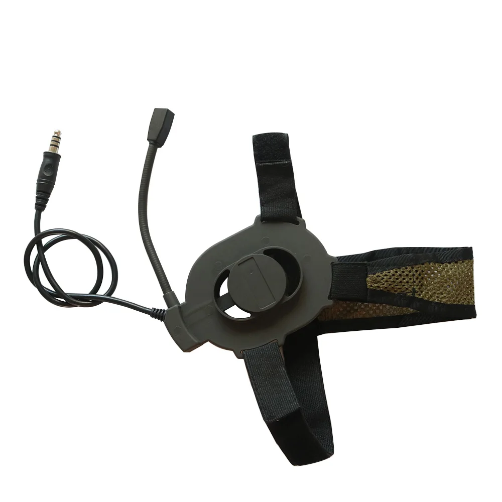 Auriculares tácticos Airsoft Bowman Elite II, auriculares Unilateral, arnés ajustable, orejeras militares, se ajustan a todos los enchufes PTT - imagen 5