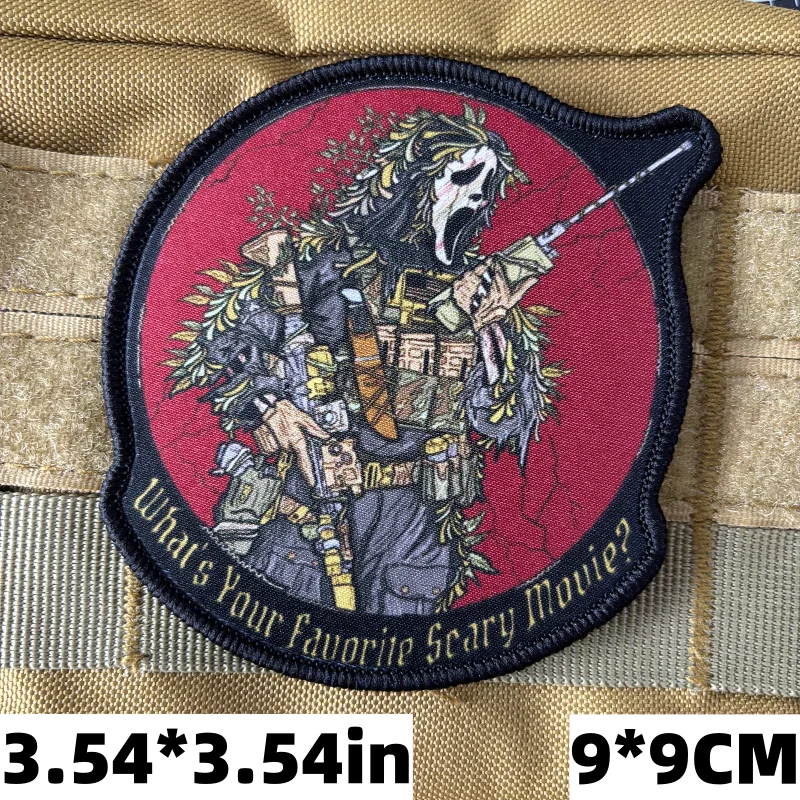 Parche táctico Call For Support con velcro MOLLE – Insignia militar