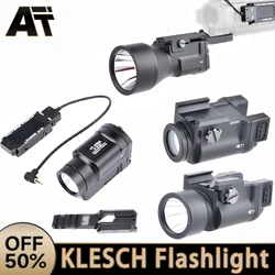Linterna táctica Klesch 2U 2P LED airsoft AK47 – estroboscopio interruptor remoto