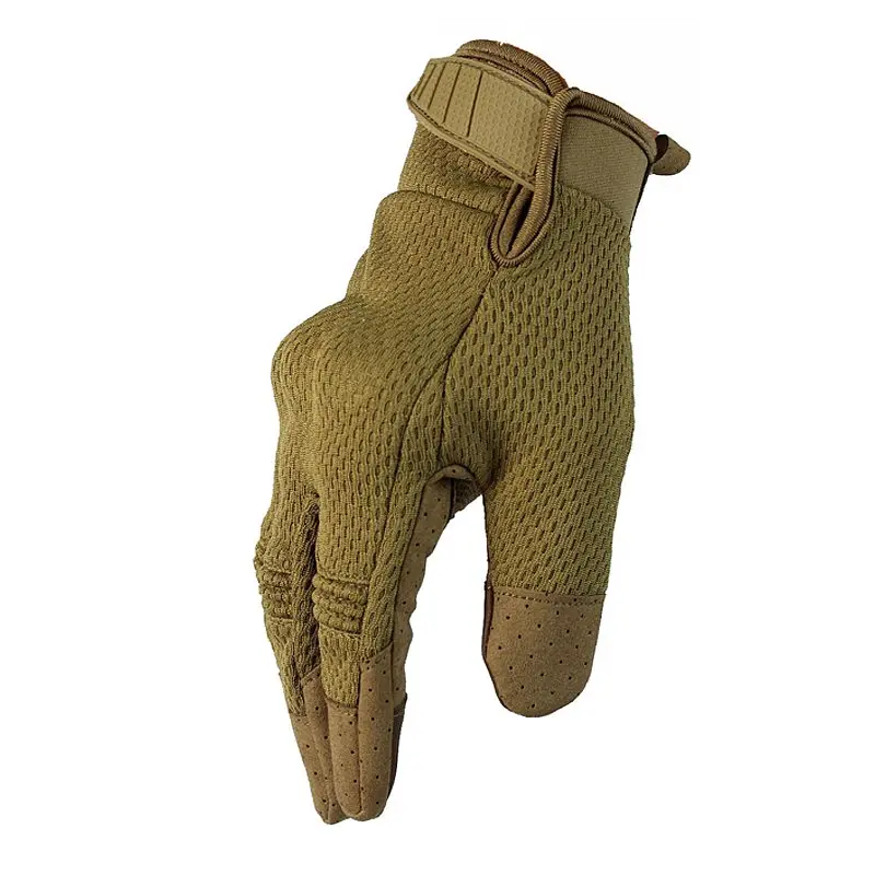 Guantes tácticos con pantalla táctil de dedo completo para hombre, guantes deportivos transpirables, guantes militares del ejército para caza Airsoft - imagen 5