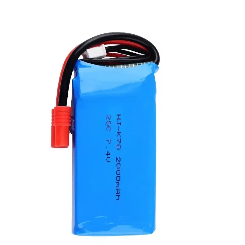 Batería Lipo recargable de 7,4 V, 2000mAh, 25C, para KaiDeng, K70, K70C, K70F, RC, 4 ejes, cuadricóptero, avión, modelo de vehículo - imagen 3