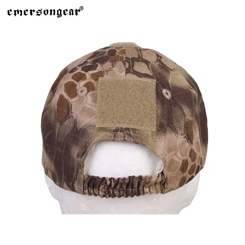 Emersongear gorra de béisbol de asalto táctico protección solar ciclismo al aire libre pesca senderismo máscara extraíble combate - imagen 4