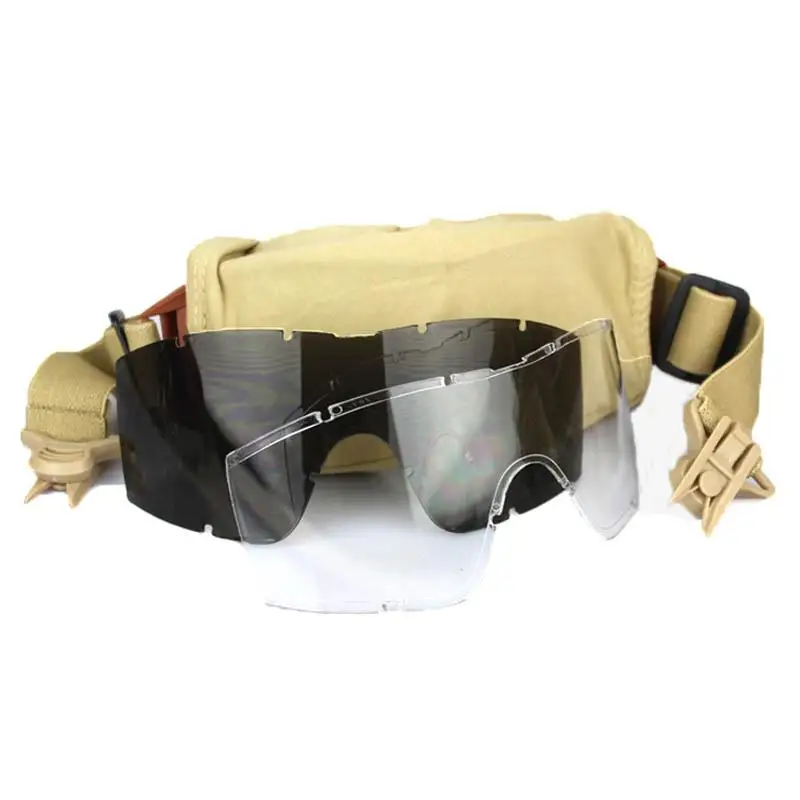 Riel de guía táctico Airsoft para Paintball, gafas para casco táctico rápido AF MICH IBH, equipos de caza - imagen 2