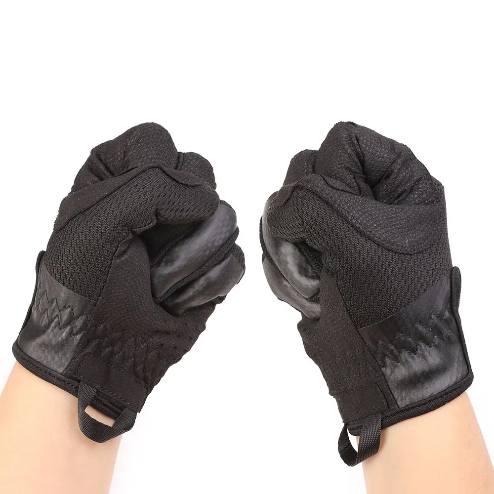 Emersongear-guantes tácticos ligeros de colibrí con etiqueta azul, guantes de combate de dedo completo, protectores de manos para ciclismo al aire libre y senderismo - imagen 4