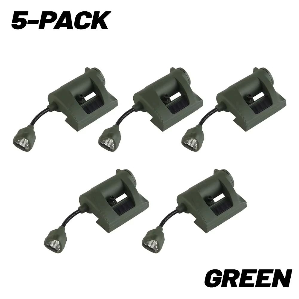 5pcs Green