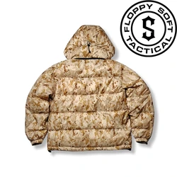 Chaqueta táctica de algodón con capucha para caza y outdoor