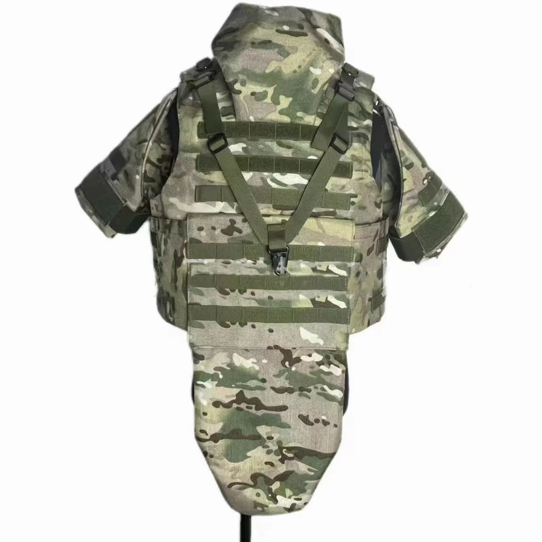 Chaleco táctico integrado de camuflaje Digital, armadura corporal de protección completa EMR rusa ATFG - imagen 5