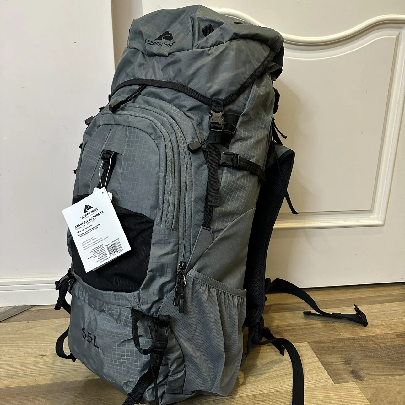 Mochila táctica de senderismo multifuncional, bolsa de viaje impermeable de gran capacidad, 65l - imagen 5