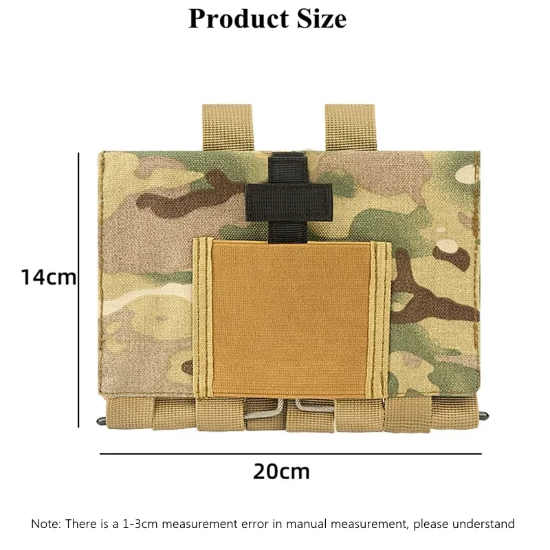 Riñoneras tácticas ligeras para acampar al aire libre, suministros médicos, bolsa de herramientas, bolsas médicas, botiquín de primeros auxilios - imagen 5