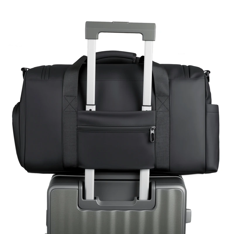 Bolsos de mano para Yoga, gimnasio, Fitness, zapatos húmedos secos, bolsillo, viaje, Camping, bolso cruzado, deportes al aire libre, almacenamiento de Entrenamiento de natación, lona para hombres - imagen 5