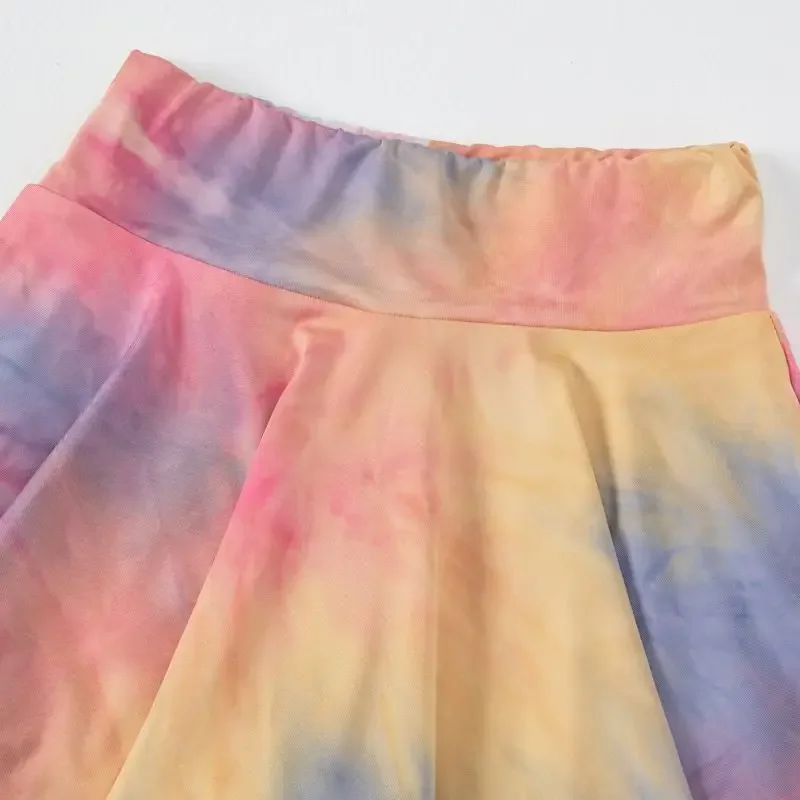 Vestido para niños, moda de verano, tenis al aire libre, faldas informales de béisbol con bolsillo para niñas, estudiantes, faldas deportivas para correr en la escuela - imagen 2