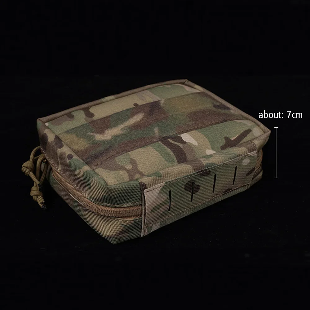 IFAK-Kit de primeros auxilios táctico MOLLE, cinturón de cintura, bolsa de almacenamiento médico de supervivencia al aire libre, chaleco de caza Militar, equipo portador de placa - imagen 2