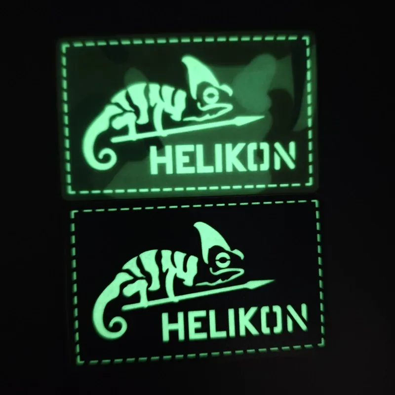 Parche nocturno reflectante, logo diy, gancho brillante y bucle, ropa táctica, parches para mochila, accesorio táctico militar, sello moral - imagen 2