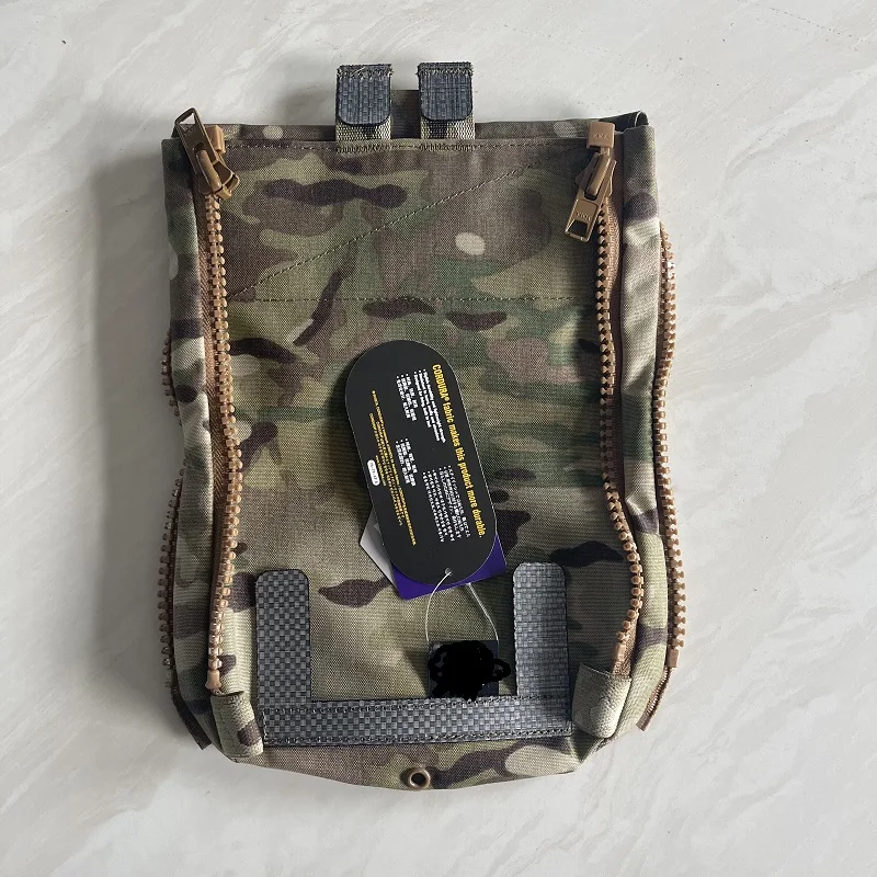 Deportes al aire libre tácticas FE FCPC V5 chaleco táctico placa trasera bolsa de bolsa con cierre de agua - imagen 2