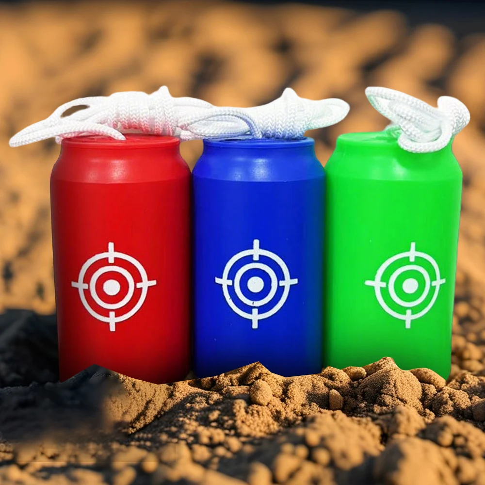 Objetivos de práctica de tiro, objetivos de botellas reactivas, botella de tiro de plástico ABS, entrenamiento de rango interior y exterior para pistola/Rifle - imagen 5