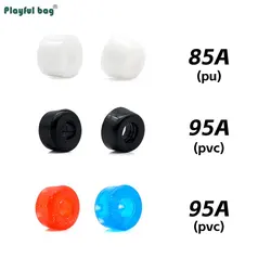 Almohadilla de choque PU/PVC para monopatín y patines de doble fila