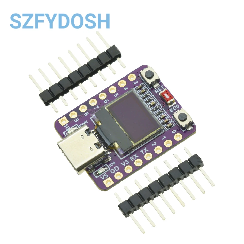 ESP32-C3 Supermini desarrollo OLED WiFi Bluetooth táctico - imagen 4