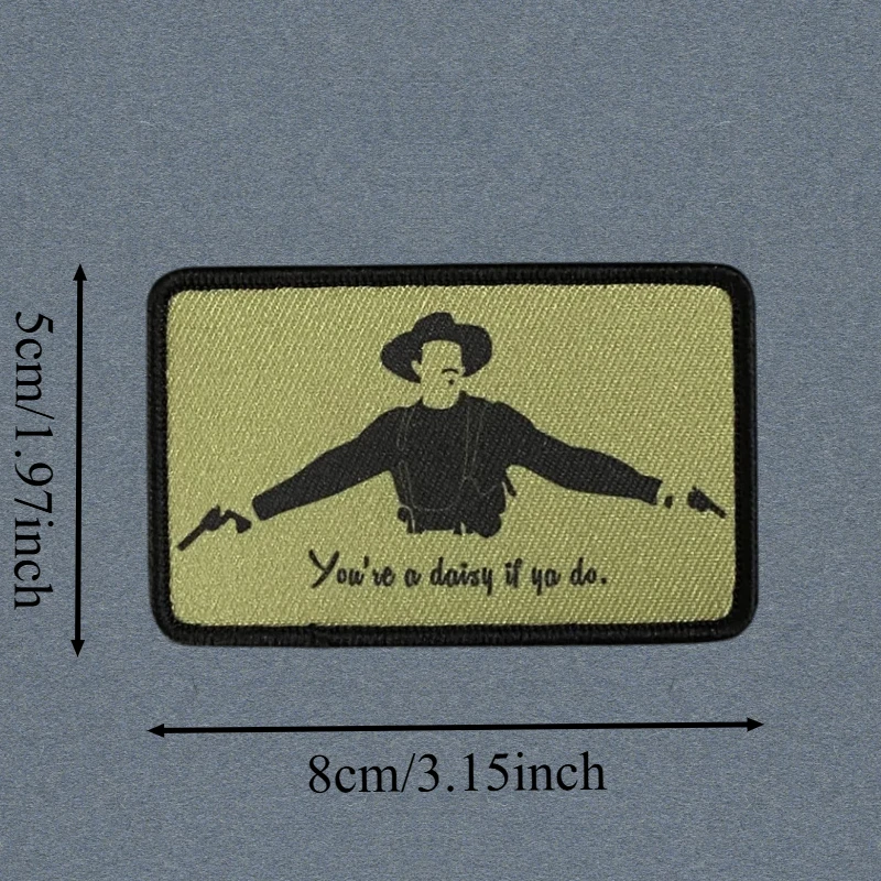 Eres una Margarita si hacer parche estampado chaleco táctico gancho y bucle sombreros insignia de moral mochila pegatinas brazalete parches para ropa - imagen 3