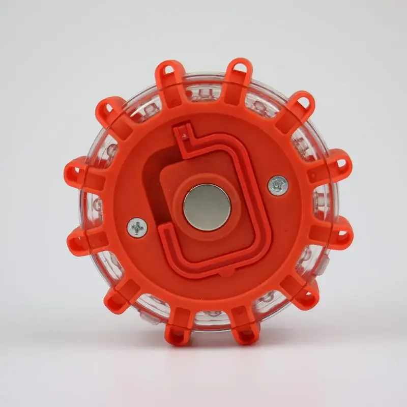 9 modos 12 LED semáforo de seguridad vial llamarada advertencia intermitente lámpara alarmante Base magnética baliza de disco para coche camión barco - imagen 3