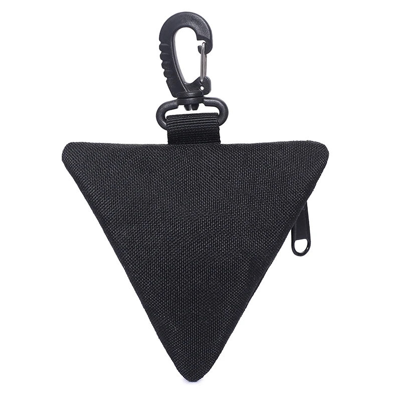 Mini bolsa triangular táctica al aire libre, monedero, llave, cintura portátil, bolsa de mano, Camping, senderismo, militar, caza, Molle, EDC - imagen 3