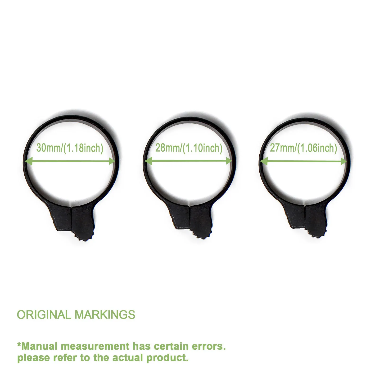 Ajuste de la palanca de asistencia de ajuste de linterna táctica adecuada para linternas exteriores M300/M600/M640V - imagen 2