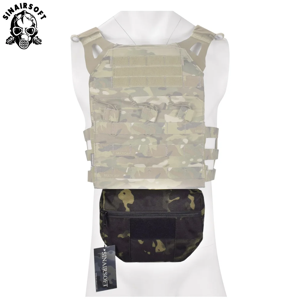 Bolsa de almacenamiento de accesorios tácticos Airsoft, chaleco Molle del ejército militar de caza, portador de armadura CRM CRX D3, aparejo de pecho, bolsa de descarga - imagen 5
