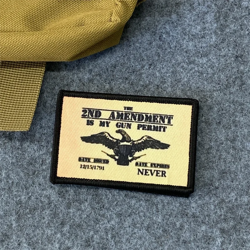 Pegatinas con estampado Animal Are You Pooping, parches tácticos, insignias de moral, apliques para ropa, parches de mochila de gancho y bucle - imagen 4