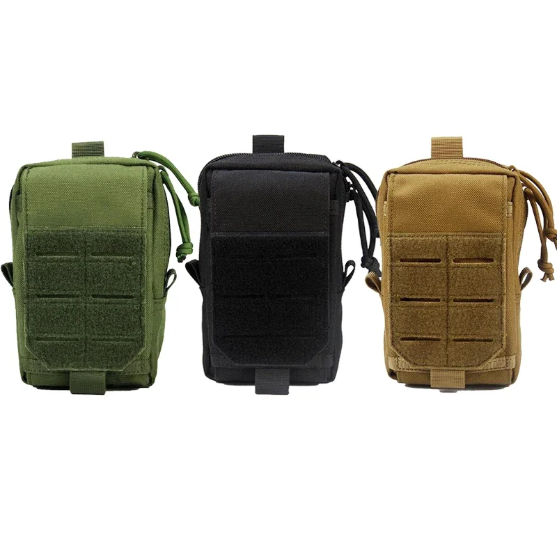 Bolsa Molle EDC, bolsa de almacenamiento para teléfono móvil, bolsa para M4 AR15 Xiaomi Ihpone Samsung, accesorios para bolsa de caza