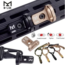 Adaptador MLOK QD correa táctica airsoft – Montaje frontal CQB