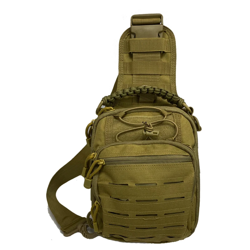 Bolsa cruzada deportiva portátil Molle, saco de boxeo láser táctico, bolso de hombro para deportes al aire libre, senderismo, Camping, bolsa de verificación - imagen 4