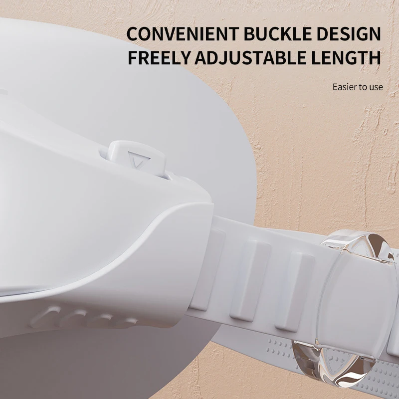 Nuevas gafas de natación profesionales de moda para adultos, protección UV antiniebla, gafas de natación ajustables de silicona + juegos de gorros de natación - imagen 4