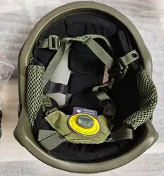 Casco balístico IIIA UHMW-PE forro premium verde grande generación 2