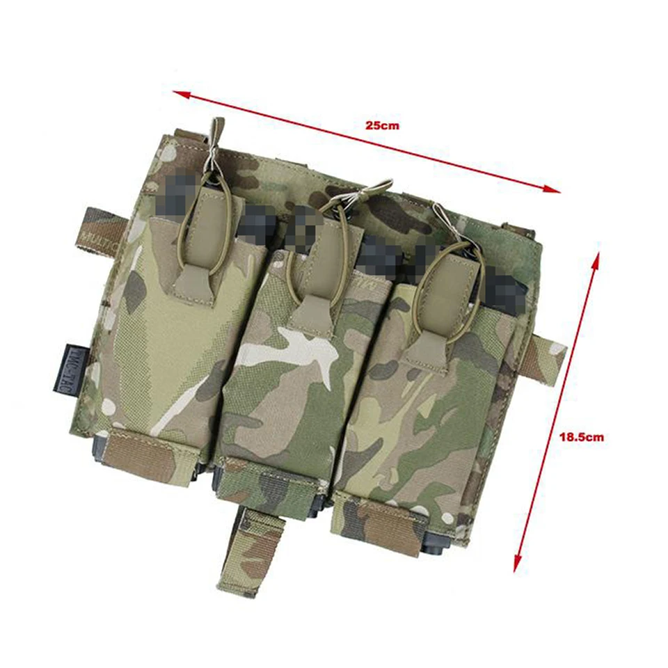 TMC táctico nuevo Jpc2 0 AVS estilo chaleco CP Modular elástico Triple paso almacén caja placa frontal TMC3465 - imagen 2