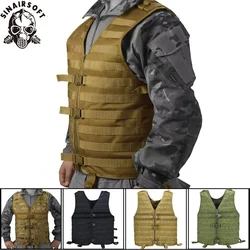 Chaleco Táctico MOLLE Multiusos – Airsoft, Caza, Pesca y Seguridad
