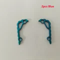 2pcs Blue