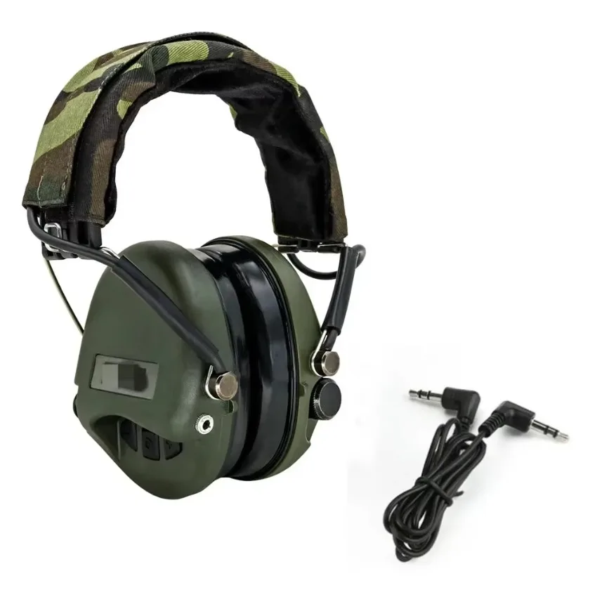 TCIHEADSET táctico Airsoft SORDINIPSC auriculares caza protección auditiva electrónica reducción de ruido tiro auriculares tácticos - imagen 3