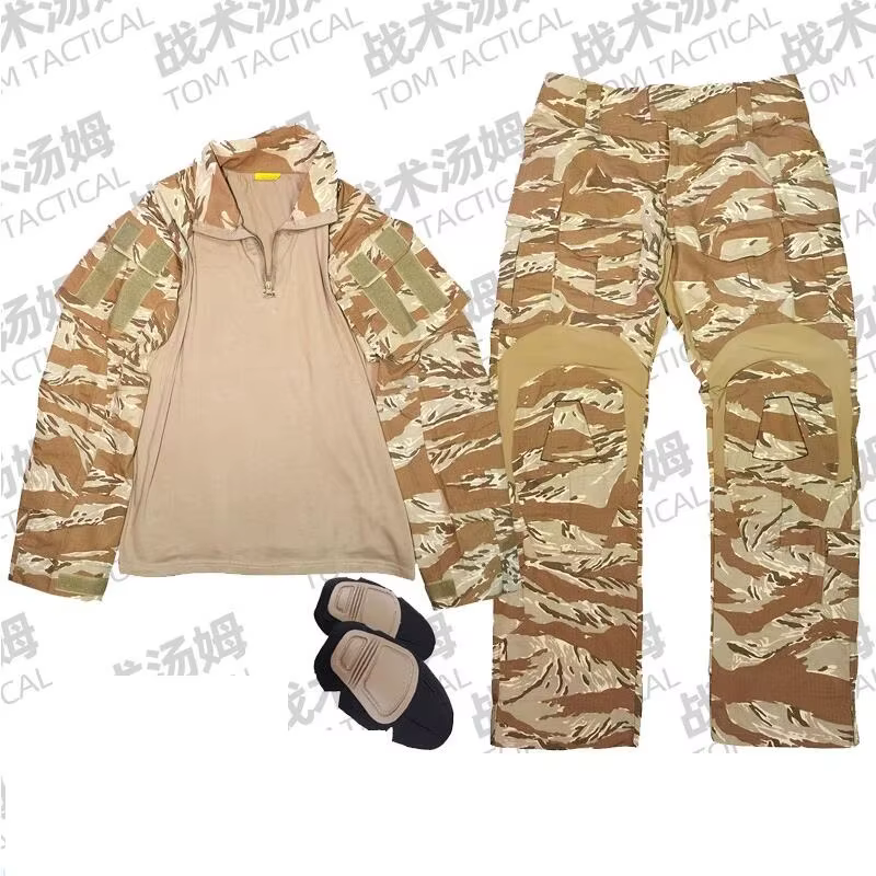 Guerrera táctica desert transpirable con protecciones GEN3