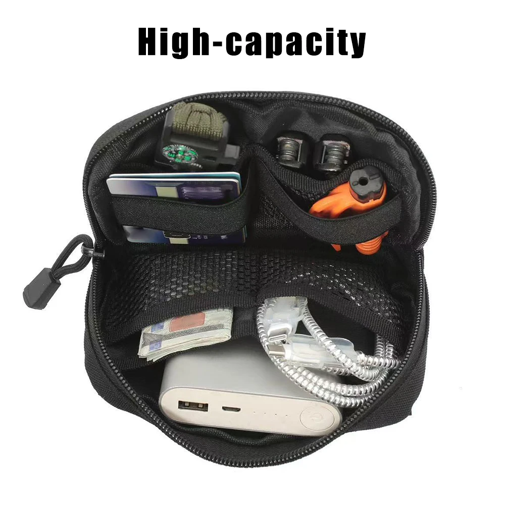 Bolsa táctica Molle EDC, riñonera para exteriores, bolsa Molle Admin, bolsa de herramientas de utilidad, bolsa de caza para acampar y hacer senderismo - imagen 2