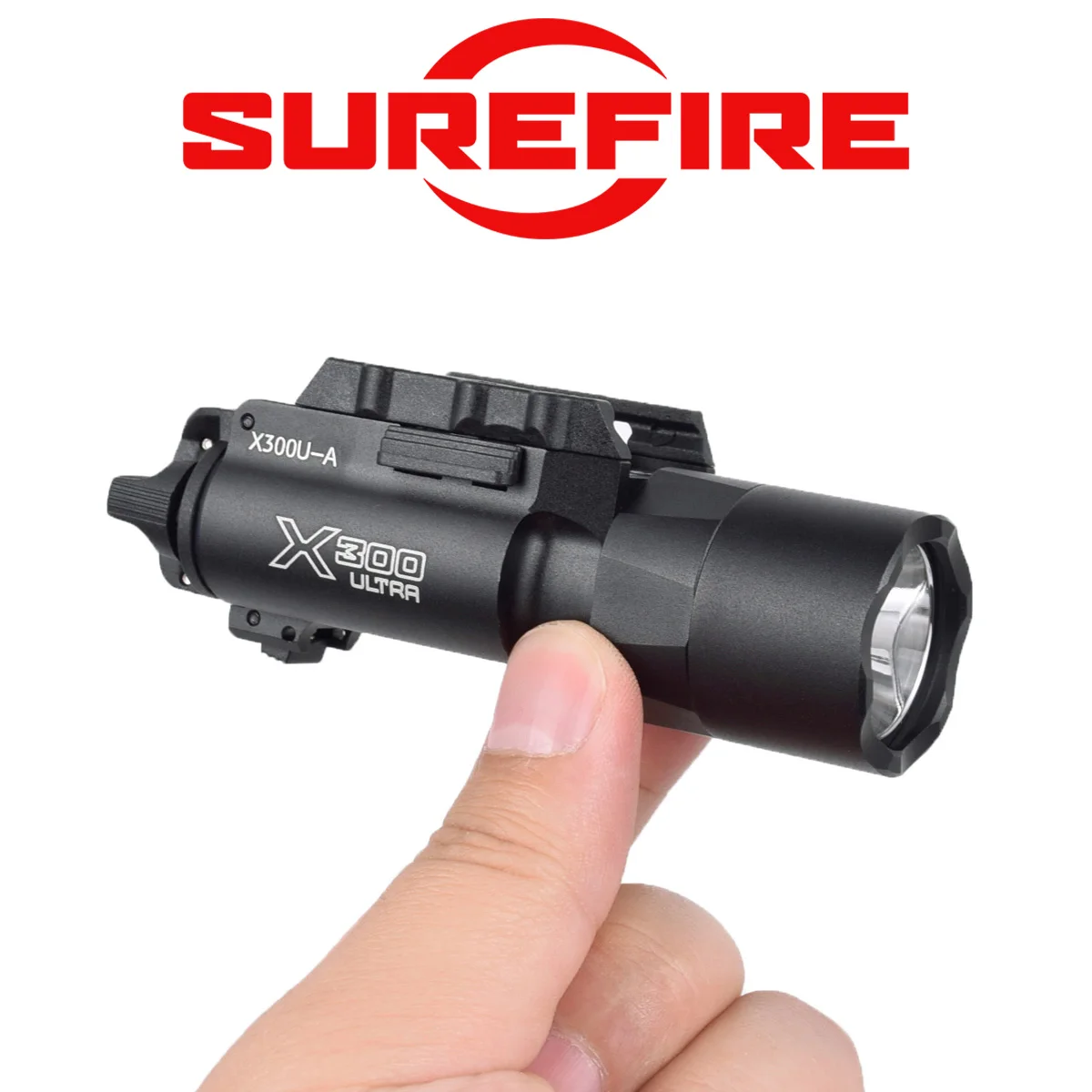 SureFire X300 ULTRA armas tácticas luz X300U-A X300V XH35 pistola luz LED ajuste 20mm Rail Airsoft caza linterna - imagen 5