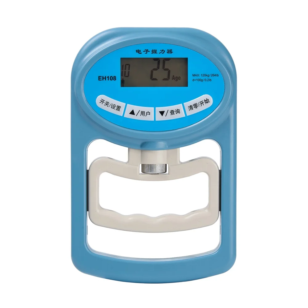 Medidor Digital de medición de agarre manual, entrenador de antebrazo, potencia de 198 libras/90 kg, fortalecedor de agarre para el hogar y la escuela - imagen 2