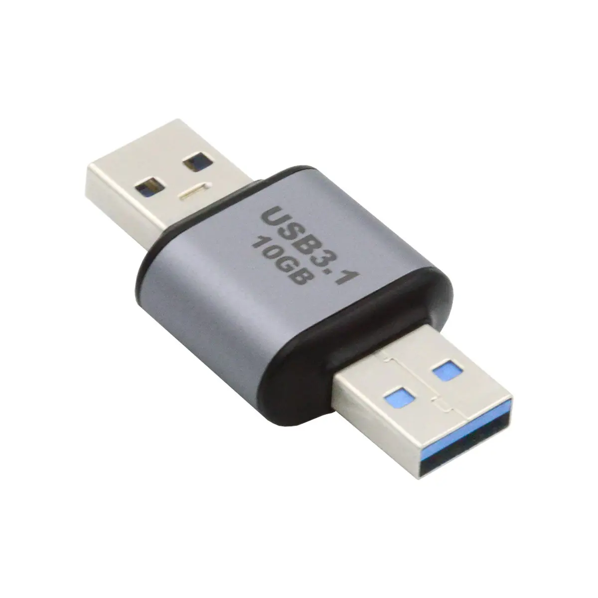 Adaptador USB 3,0 3,1 macho/USB 3,0 3,1 hembra a USB 3,0 hembra/USB 3,0 3,1 macho, alimentación de datos de 10Gbps para ordenador portátil y teléfono de escritorio - imagen 3