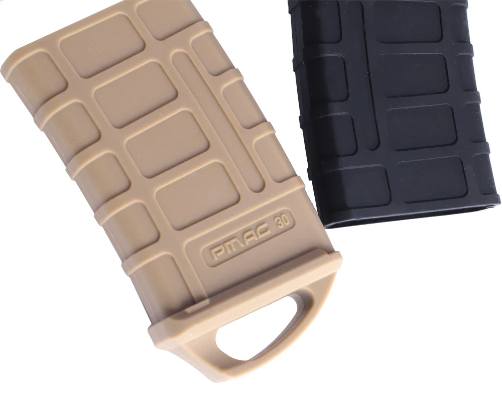 PMAG-funda de goma para cargador rápido, funda de goma antideslizante, accesorios tácticos de caza - imagen 3