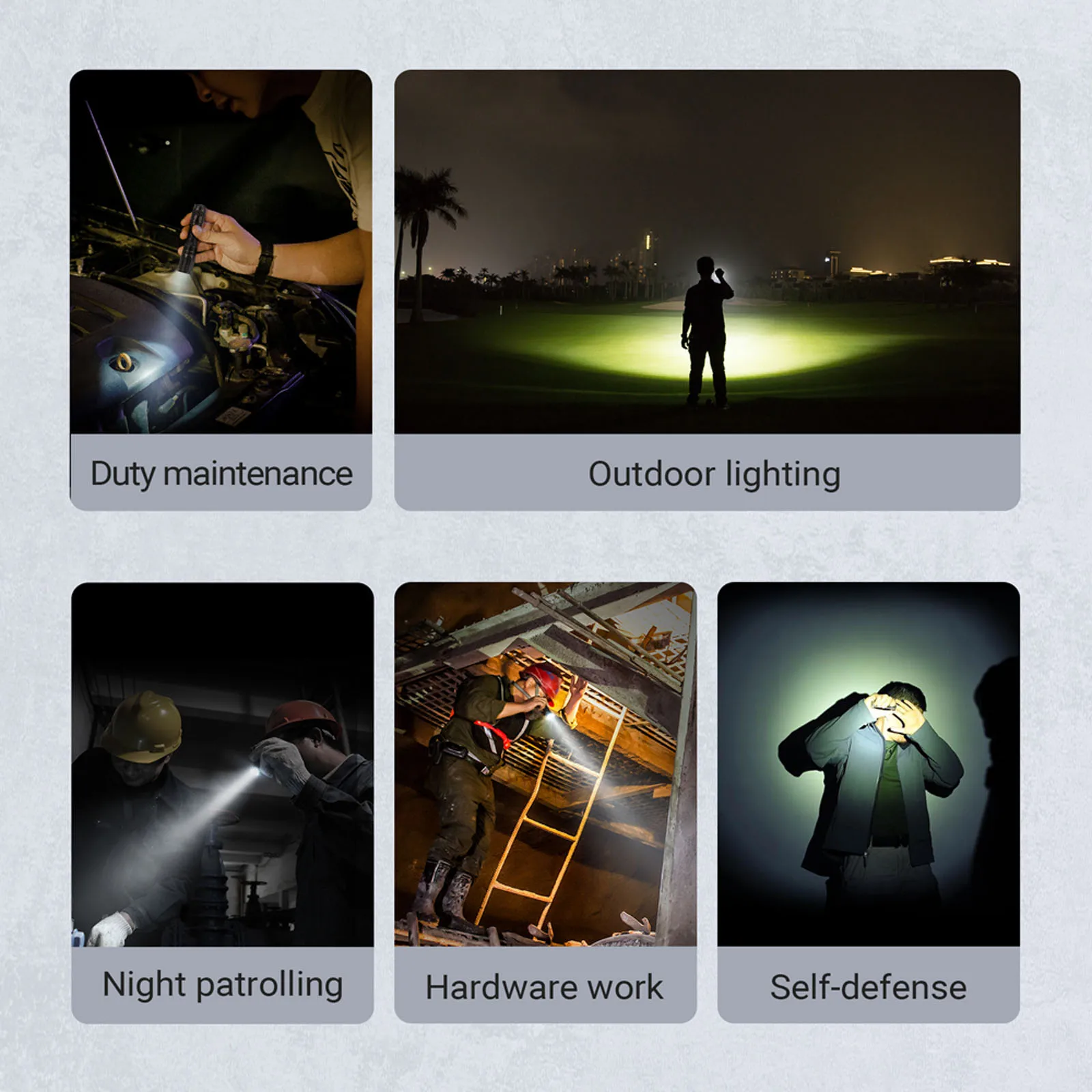 NEXTORCH-linterna de alta potencia E51C EDC, portátil, recargable por USBC, compacta, uso al aire libre, Camping, 1600 lúmenes, estándar - imagen 5