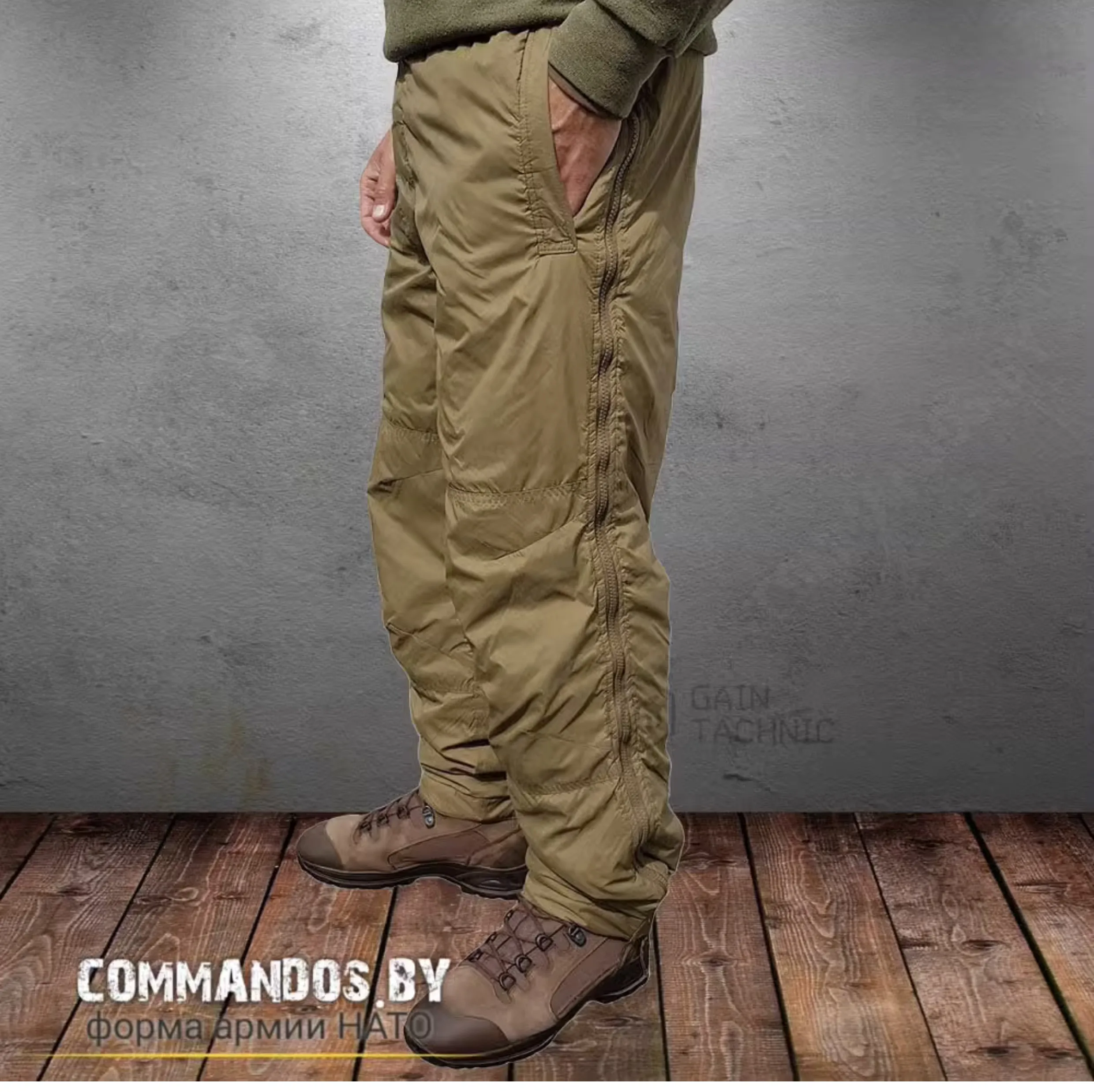 Chaqueta de algodón británica PCS Chaqueta cálida P Cortavientos de algodón Pantalones fríos impermeables/amente con cremallera Pantalones de esquí - imagen 5