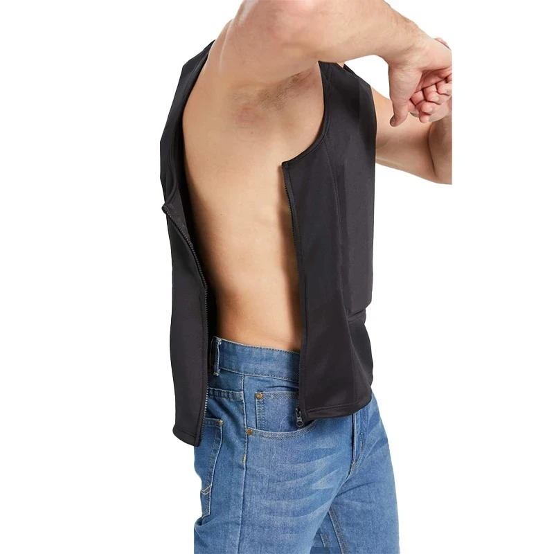 NIJ IIIA PE Chaleco elástico ligero incorporado Camiseta Armadura corporal interna 9 mm - imagen 5