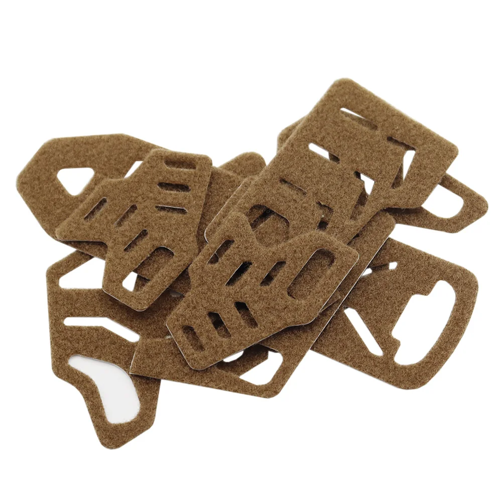 VULPO-pegatinas mágicas tácticas para casco, parches para casco, sujetador de bucle de gancho, accesorios adhesivos para casco, 6 unids/set - imagen 5