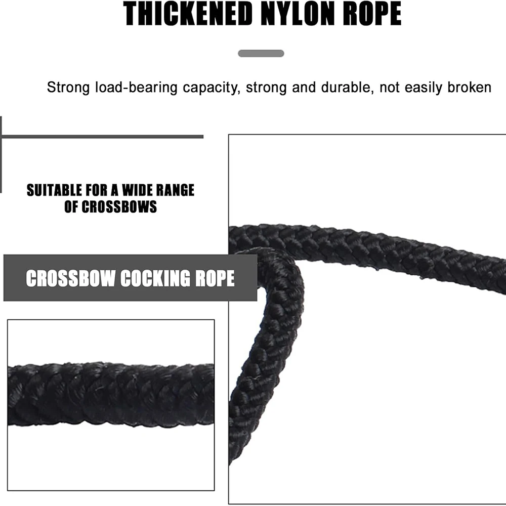 Toparchery-Cuerda de croché con mango en T, herramienta de asistencia para extraer ballesta - imagen 3