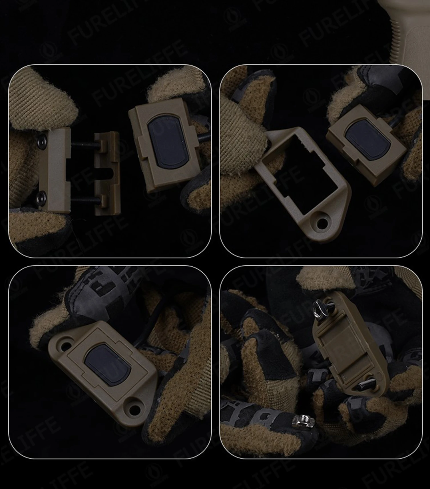 Interruptor de tecla de acceso táctico, control remoto de presión para Scout Light Combo, arma de alcance láser IR, compatible con rieles de PEQ-15 DBAL-A2 DBAL-D2 y M-LOK - imagen 5