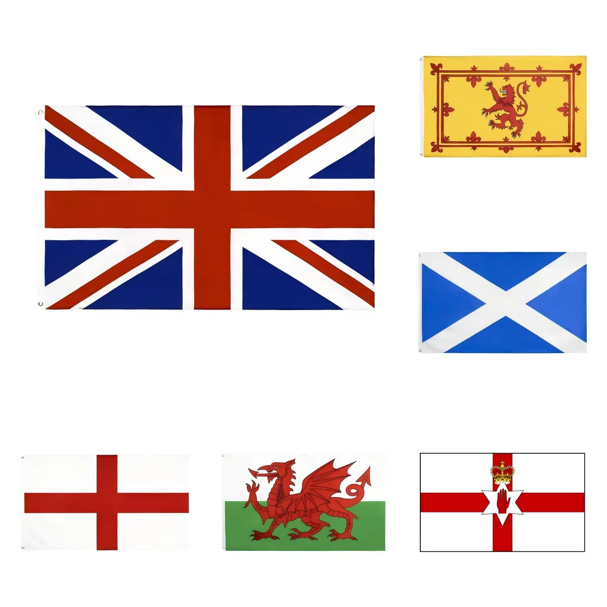 Unión Jack Reino Unido 3x5 pies – bandera Inglaterra Escocia Gales Ulster